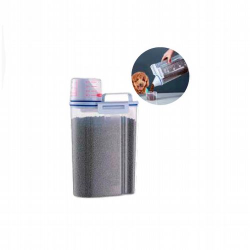 Pote Porta Ração Sementes Cereais -  Dispenser Com Tampa -  2,3 Litros - imagem 1