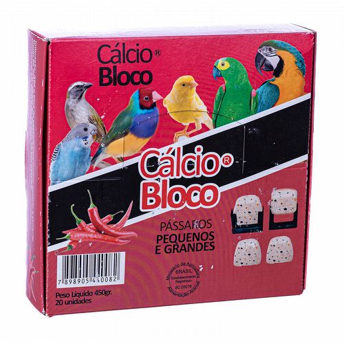 Cálcio Bloco Pimenta - Encaixe Universal - 20 Unidades - imagem 1