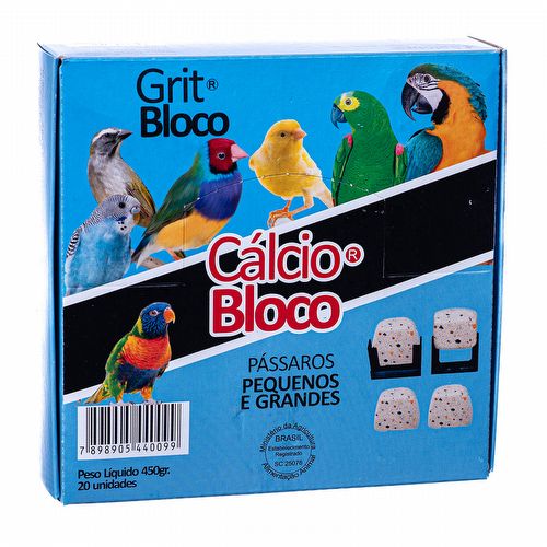 Cálcio Bloco Erva Doce Encaixe Universal - 20 Unidades - imagem 1