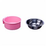 Tigela Grande Inox com Suporte Plástico - imagem 3