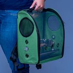 Mochila de viagem com Comedouro - Verde - imagem 8
