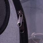Mochila de viagem com Comedouro - Cinza - imagem 6