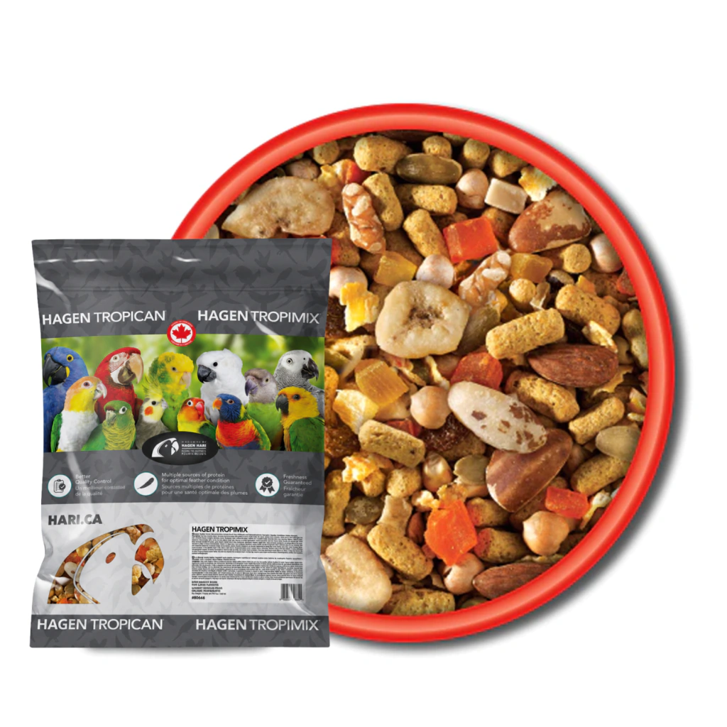 Hari - Tropimix Mistura de Grãos, Frutas Desidratadas, Extrusadas, Sementes para Médios e Grandes Psitacídeos - 9kg  - imagem 3