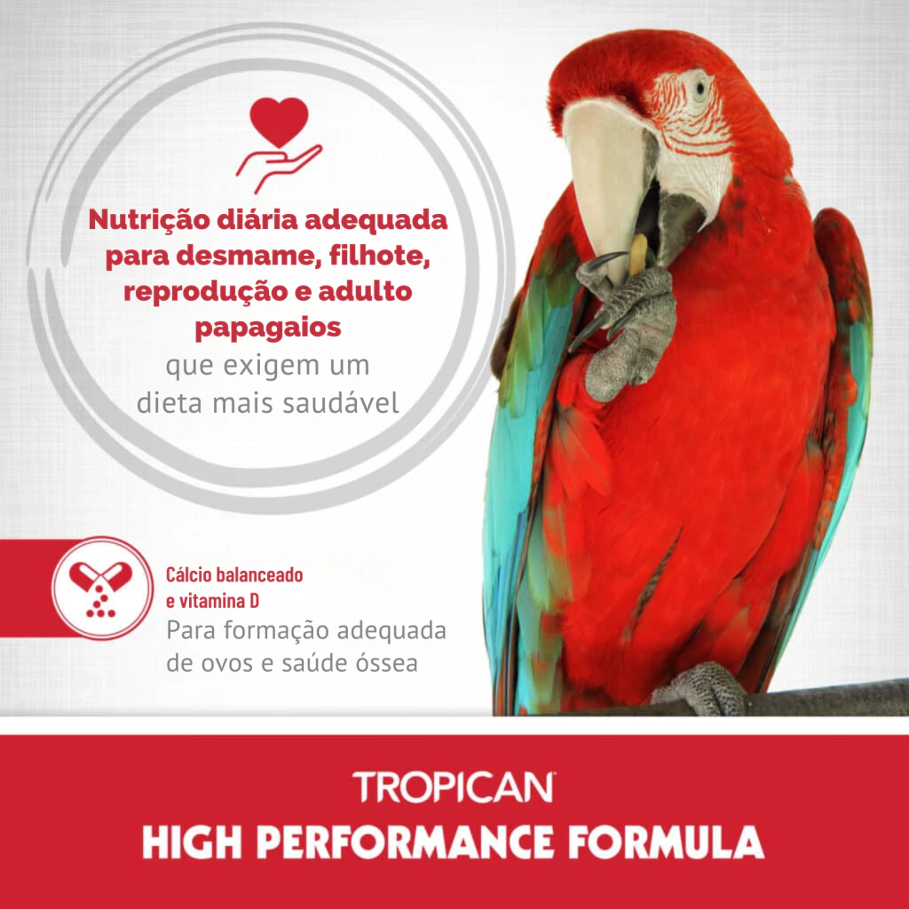 Hari - Extrusada Tropican Alta Performance HP2 - Calopsita - 11,34kg - imagem 3