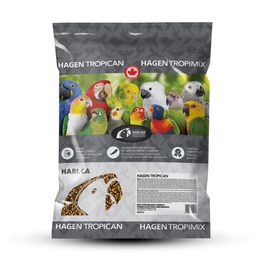 Hari - Extrusada Tropican Alta Performance HP4 - Papagaio - 11,34kg