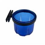 Porta Vitamina Rubi - Super Trincão - Azul com Presilha Preta