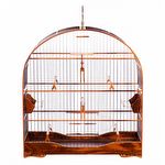Gaiola N. 5 - Muiracatiara - Aço Inox - Cocho Alto - imagem 4