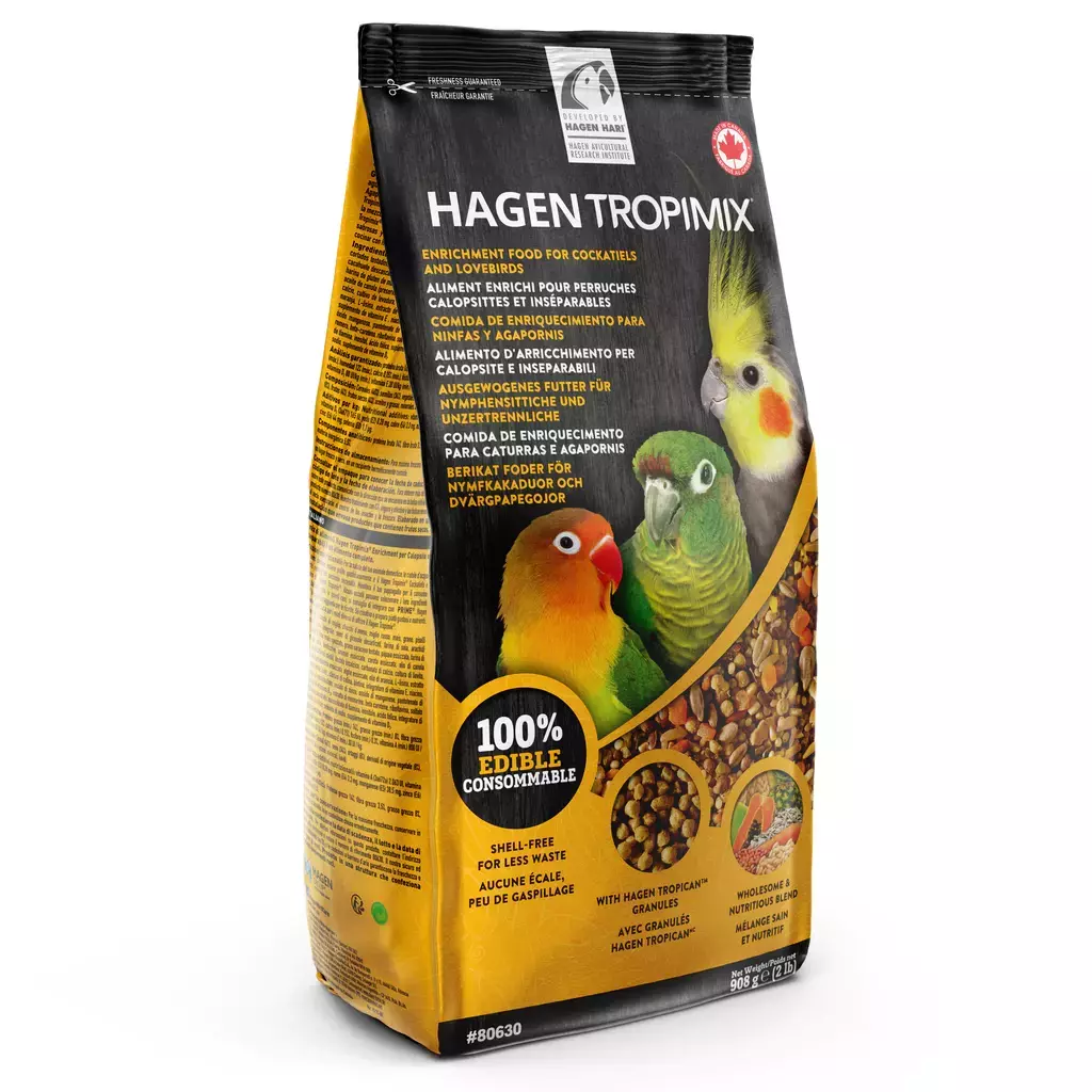 Hari - Tropimix Mistura de Grãos, Frutas Desidratadas, Extrusadas, Sementes para Pequenos e Médios Psitacídeos - 908g - imagem 6