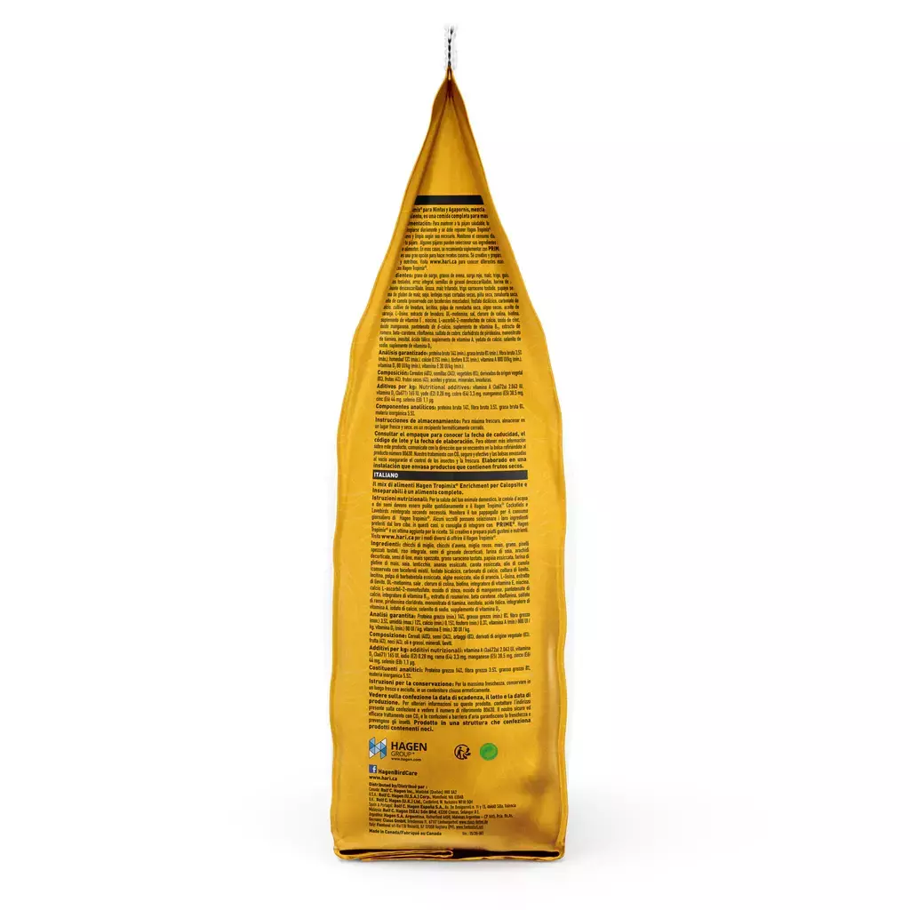 Hari - Tropimix Mistura de Grãos, Frutas Desidratadas, Extrusadas, Sementes para Pequenos e Médios Psitacídeos - 908g - imagem 7