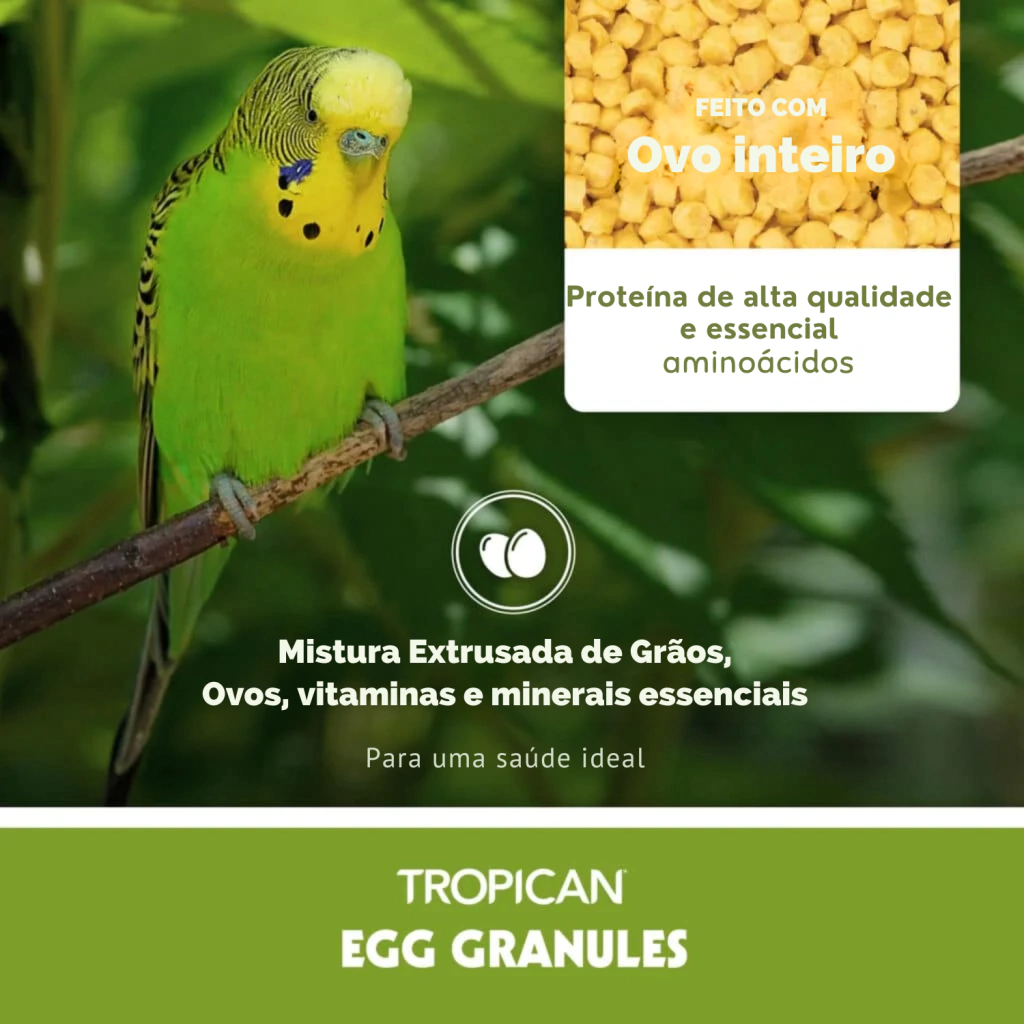 Hari - Tropican Grânulos de Ovos - (Extrusada de Ovos) - 150g - imagem 4