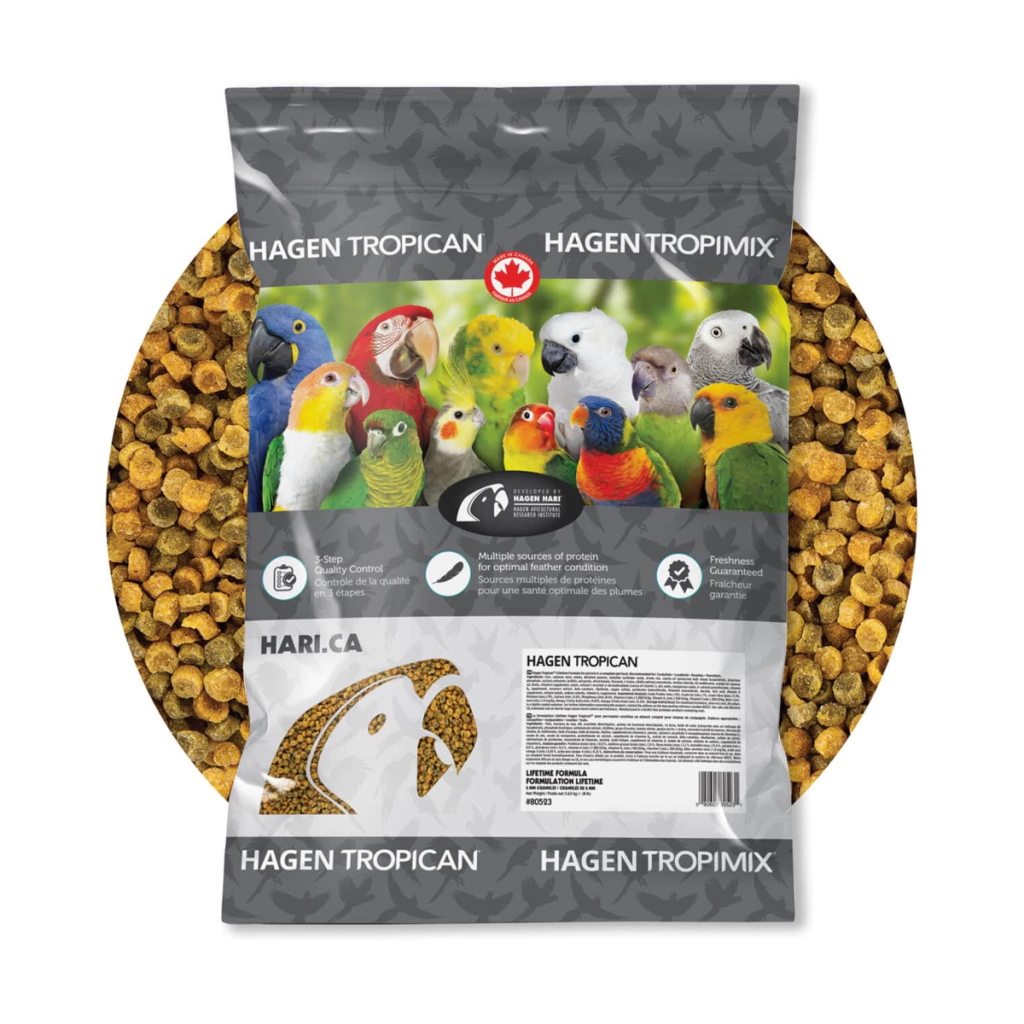 Hari - Extrusada Tropican LT2 - Pequenos e Médios Psitacídeos - Bit 2mm - 3,63kg - imagem 2
