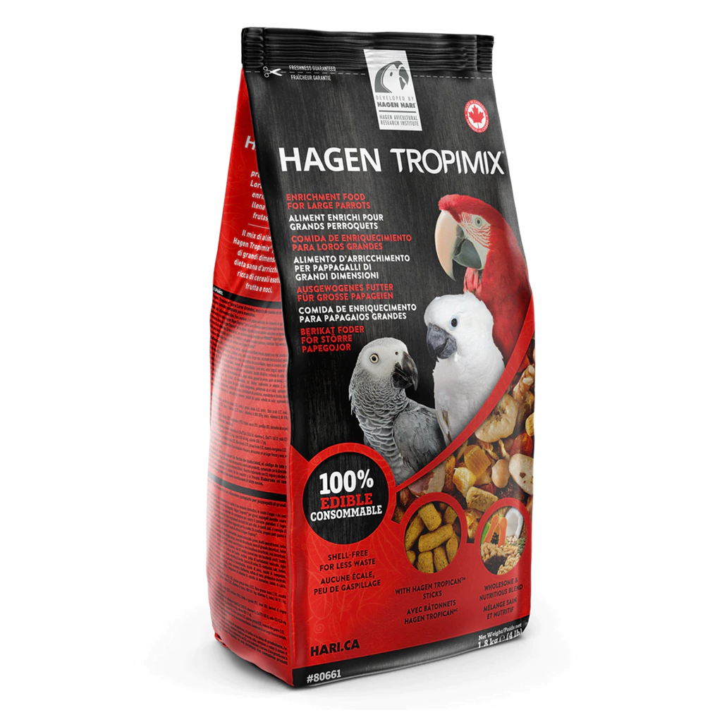 Hari - Tropimix Mistura de Grãos, Frutas Desidratadas, Extrusadas, Sementes para Médios e Grandes Psitacídeos - 1.8kg  - imagem 4