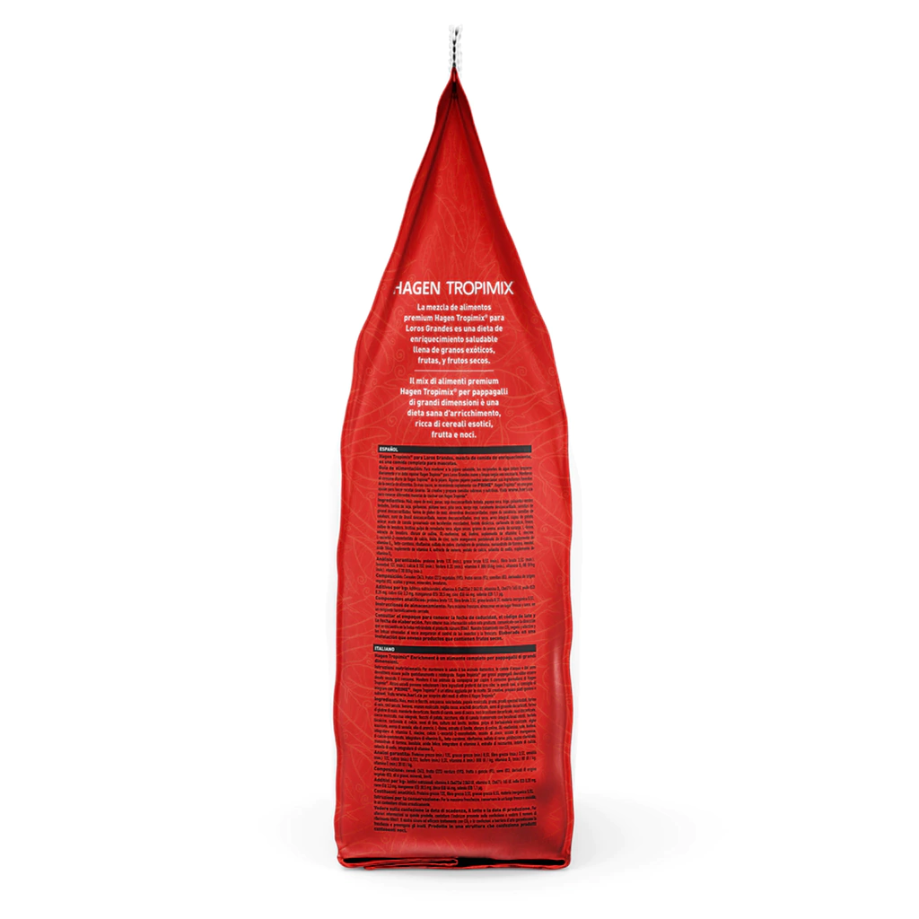 Hari - Tropimix Mistura de Grãos, Frutas Desidratadas, Extrusadas, Sementes para Médios e Grandes Psitacídeos - 1.8kg  - imagem 8