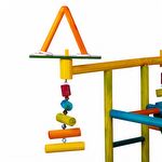 Brinquedo Play Playground Gigante com 3 escadas para Papagaio - imagem 5