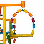 Brinquedo Play Playground Gigante com 3 escadas para Papagaio - imagem 8