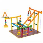 Brinquedo Play Playground Gigante com 3 escadas para Papagaio - imagem 9