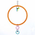 Brinquedo Argola para Papagaio Colorida - GG - imagem 5