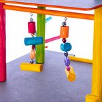 Brinquedo Playground Fantasia para Papagaio - Colorido - imagem 6